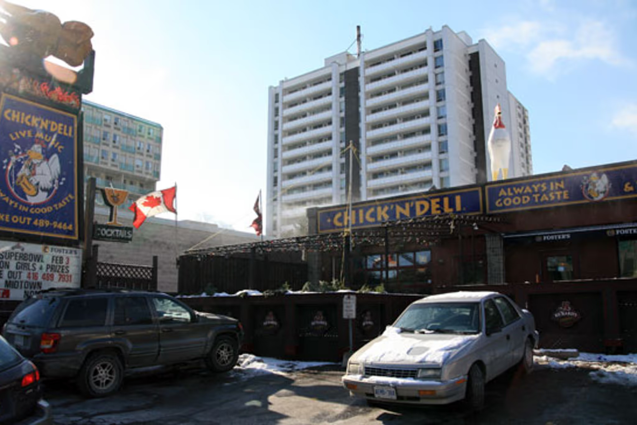 The original Chick 'n Deli storefront